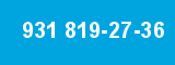 931 819-27-36